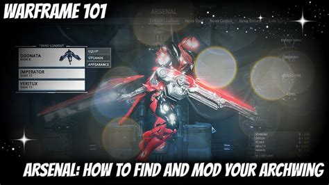 Warframe How To Find And Mod Your Archwing Youtube