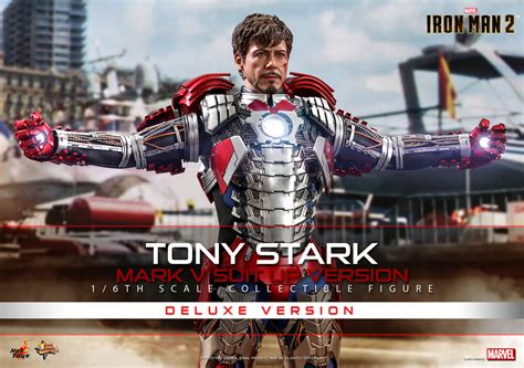 Hot Toys MMS 599 600 Iron Man 2 Tony Stark Mark V Suit Up Version Hot Toys Complete Checklist