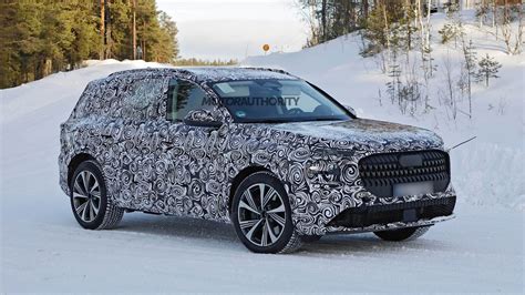 2026 Audi Q9 full-size SUV spied in the snow