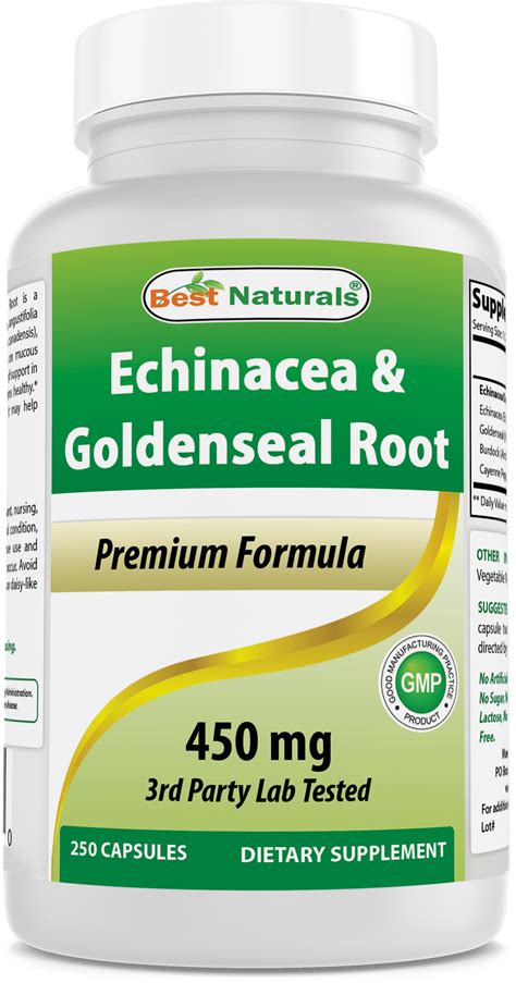 Nature S Way Echinacea Goldenseal 100 Capsules