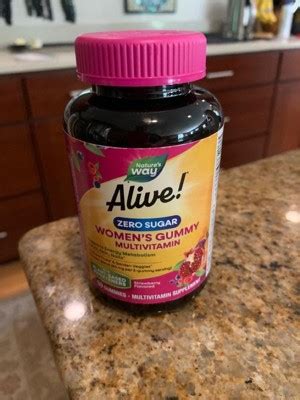 Nature S Way Alive Zero Sugar Women S Multivitamin Gummies 50ct Target