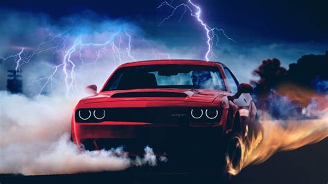 Red Dodge Demon Wallpapers on WallpaperDog