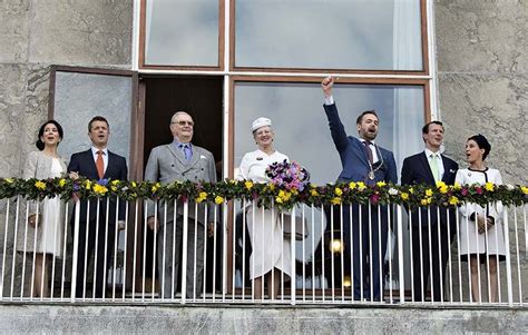 Danish royals begin celebratations for Queen Margrethe's 75th birthday ...