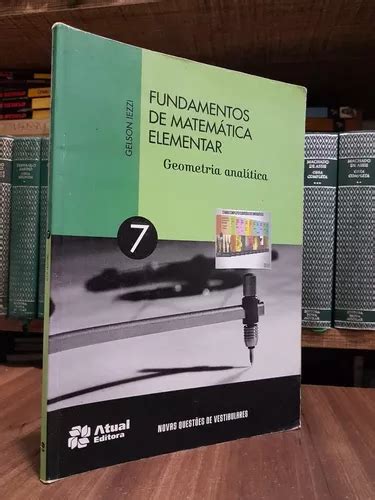 Solucionário Fundamentos De Matemática Elementar Vol 7 MercadoLivre