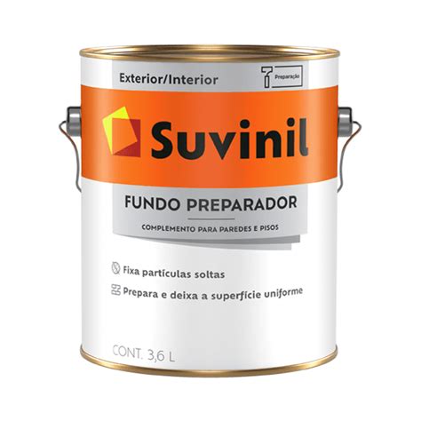 Fundo Preparador Suvinil 36l Miara KrÜger Tintas