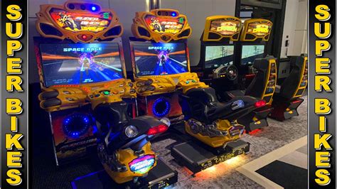 Driving Game SuperBikes | Orlando Arcade Game Rentals