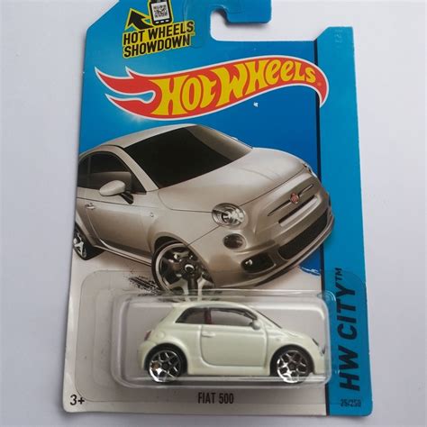 Hot Wheels Fiat Hw City White Scale Fiat Shopee Philippines