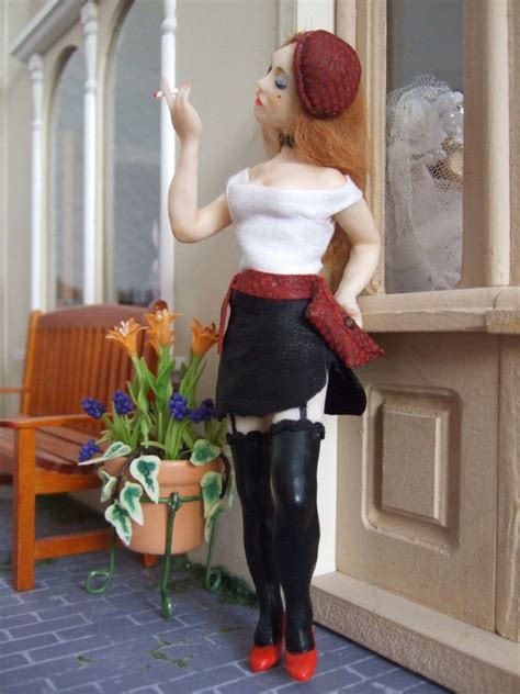 Custom 1 12 Scale Ooak Doll House Doll By Tinyfairytails On Etsy