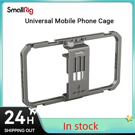 SmallRig Universal Mobile Phone Cage Smartphone Video Rig Filmmaking