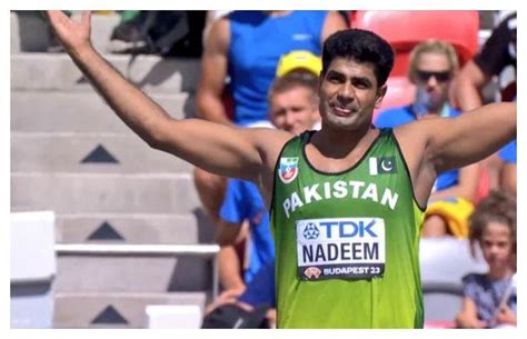 Pakistans Star Javelin Thrower Arshad Nadeem Qualifies For Paris