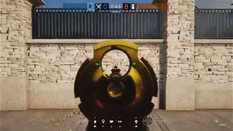 Iron Sights On Every Gun In Rainbow Six Siege Youtube