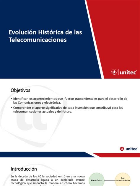 Evolución Histórica De Las Telecomunicaciones Pdf Internet Telecomunicaciones