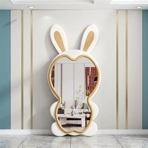 Mi-Mirror Bunny Floor Mirror Kids Room | Mi-Mirror