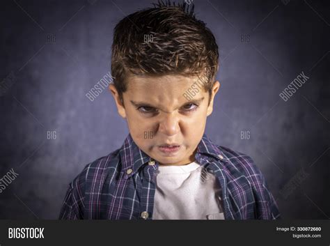 Angry Kid Face