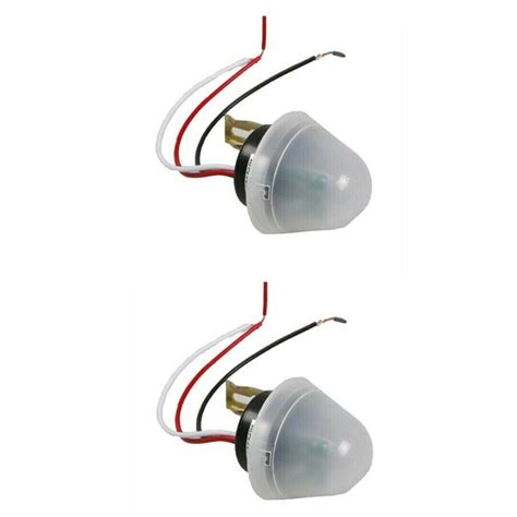 Ac Dc 12v Auto On Off Photocell Light Dusk Till Dawn Sensor Switch For