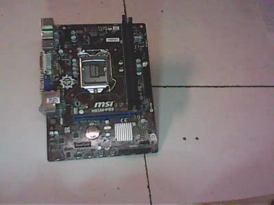MSI H81M-P33 MS-7817 HS 001 socket endommagé | eBay