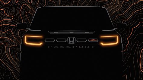 Ready For Adventure Honda Passport Trailsport Teased