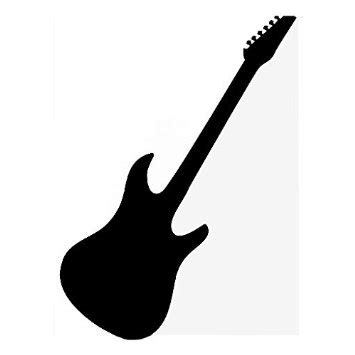 Guitar Silhouette Clipart | Free download on ClipArtMag