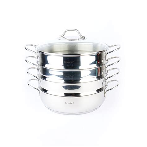 Купить Granhel пароварка Stainless YC02-30 нержавеющая сталь 5.5 л в ...