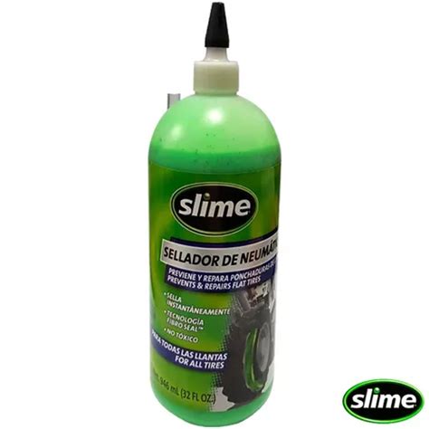 Infla Y Repara Pinchaduras Slime 946 Ml 32 Oz Sin Camara Fas