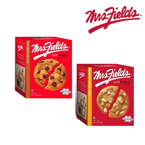 [กล่อง 8 ชิ้น] Mrs Field Cookie Soft Baked มิสซิสฟิลด์คุกกี้ คุ๊กกี้ คุกกี้ช็อคโกแลต คุกกี้แมค