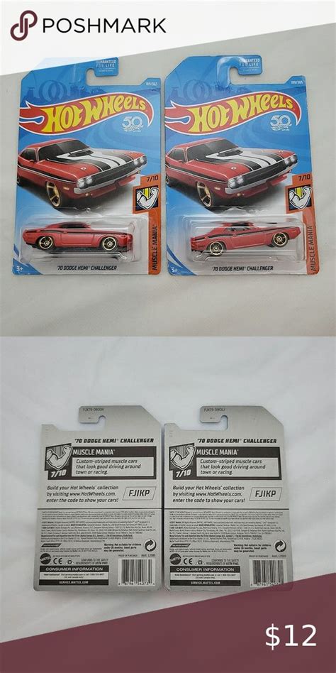 Hot Wheels Th Anniversary Dodge Hemi Challenger Hot Wheels Dodge Hemi Hemi