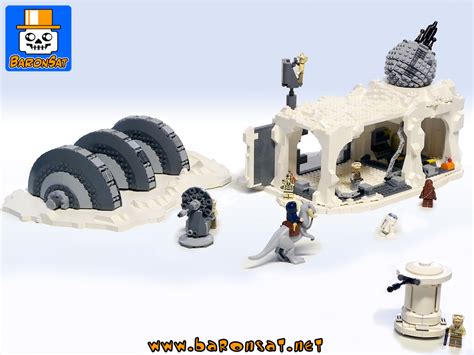 Lego Hoth Rebel Base Moc Model Empire Strikes Back