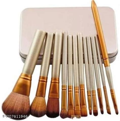 New Professional 12pcs NAKED Makeup Brushes Essential Kit