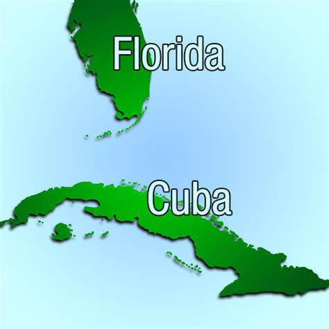 Map Of Florida And Cuba - Maping Resources