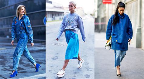 6 Ways to wear blue-on-blue, even if they're different shades