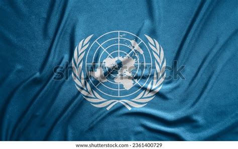 United Nations Flag Un Logo Real Stock Photo 2361400729 | Shutterstock