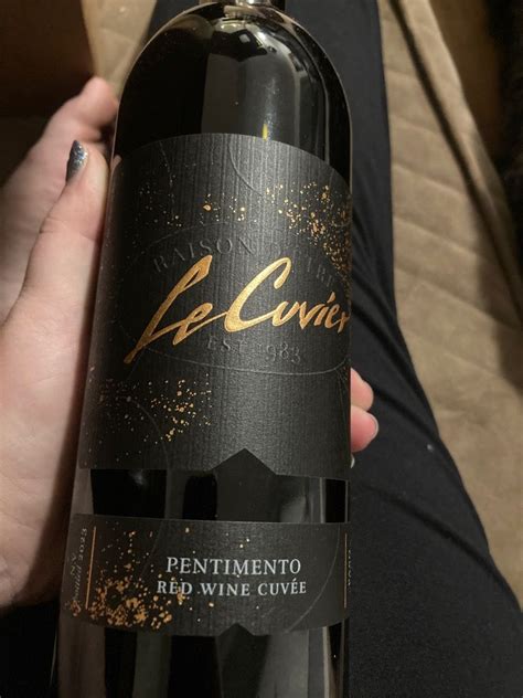 2023 Le Cuvíer Pentimento USA California Central Coast Paso Robles