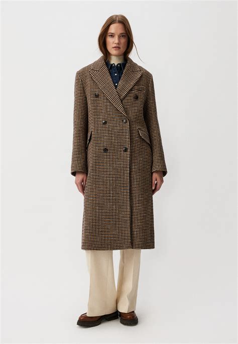 Пальто Tommy Hilfiger, цвет: коричневый, RTLADC969101 — купить в ...