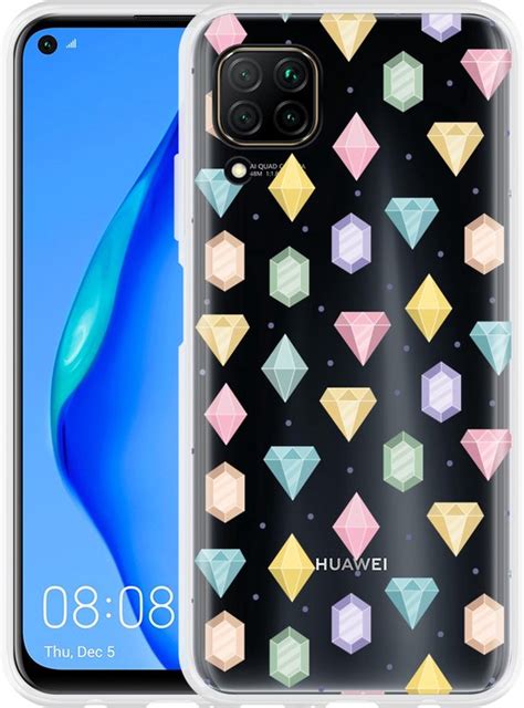 Hoesje Geschikt Voor Huawei P Lite Diamonds Bol