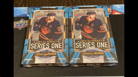 NEW PRODUCT RELEASE 2023 2024 UPPER DECK SERIES 1 2 BOX BREAK