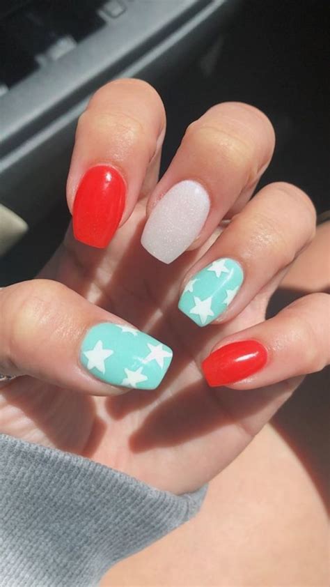 35 Patriotic Nail Designs To Show Off Your Red White And Blue