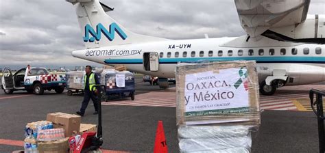 Aeromar Y Cadena Firman Acuerdo Para Transportar Ayuda En Caso De