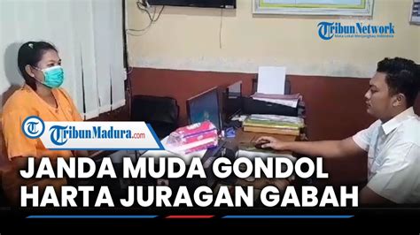 Kesal Tak Kunjung Dinikahi Janda Muda Gondol Uang Belasan Juta Rupiah