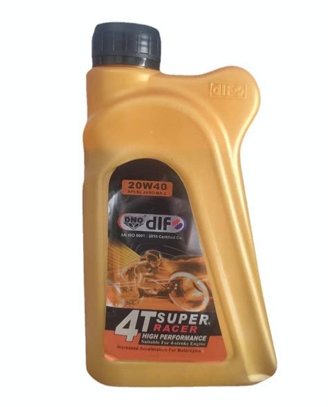 Full Synthetic DLF 20W40 4T Super Racer Oil Bottle Of 900 ML At Best