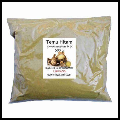 Jual Bubuk Temu Hitam 500 G Serbuk Temu Ireng Temu Lotong Temu Erang