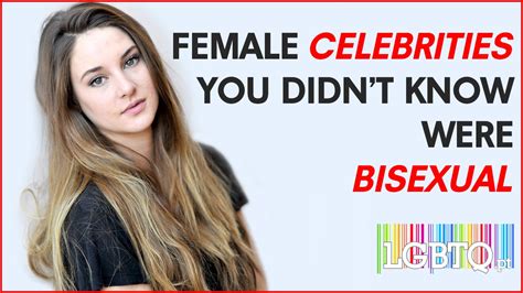 Female Celebrities You Didnt Know Were Bisexual Youtube