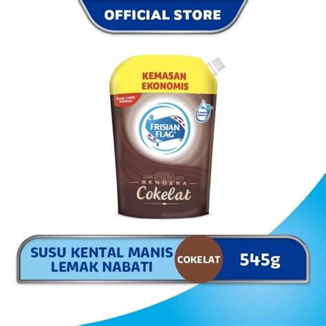 Jual Frisian Flag Susu Bendera Kental Manis Lemak Nabati Coklat Pouch