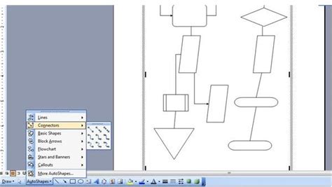 Flow Chart for Microsoft Word - MS Word Tutorial for Flow Charting