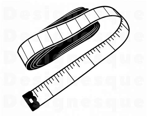 Tape Measure Svg Measuring Tape Sewing Tailor Svg Ruler Etsy