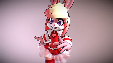 Bunnie Pie is Here! (Vrchat version) - Download Free 3D model by
