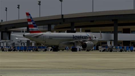 Toliss Airbus A Neo American Airlines V Toliss A X Plane