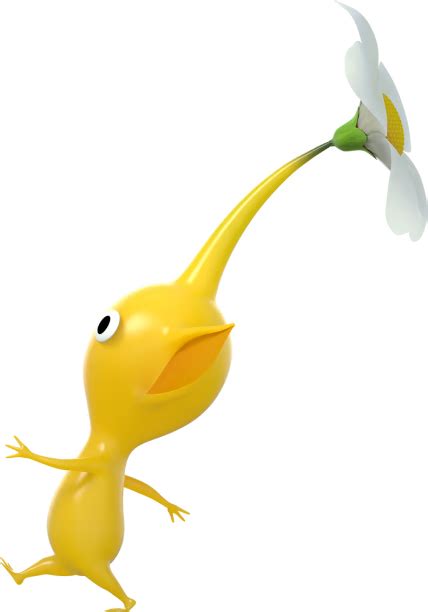 File Pikmin Yellow Pikmin Marching Png Pikipedia The Pikmin Wiki