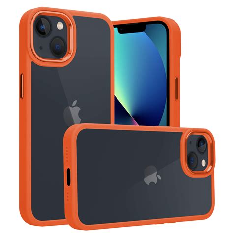 Iyupp Iphone Hoesje Bumper Oranje X Transparant Iyupp