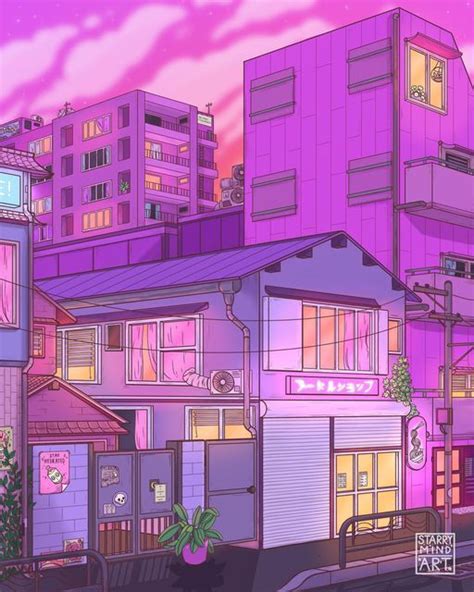 ･ﾟ: *kim ･ﾟ:* on Instagram in 2024 | Pixel art background, Anime city ...