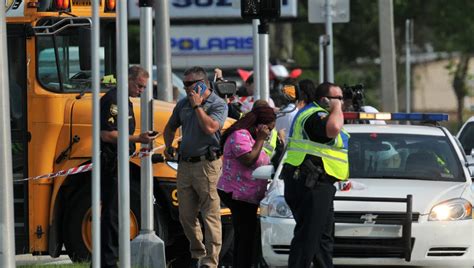 Watch Video Released Of Jacksonville School Bus Shooting Shows Moments